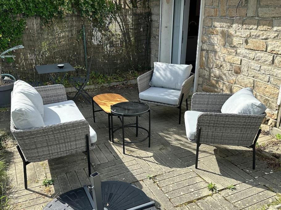 Appartement Moderne Avec Jardin Et Parking Vannes Eksteriør billede